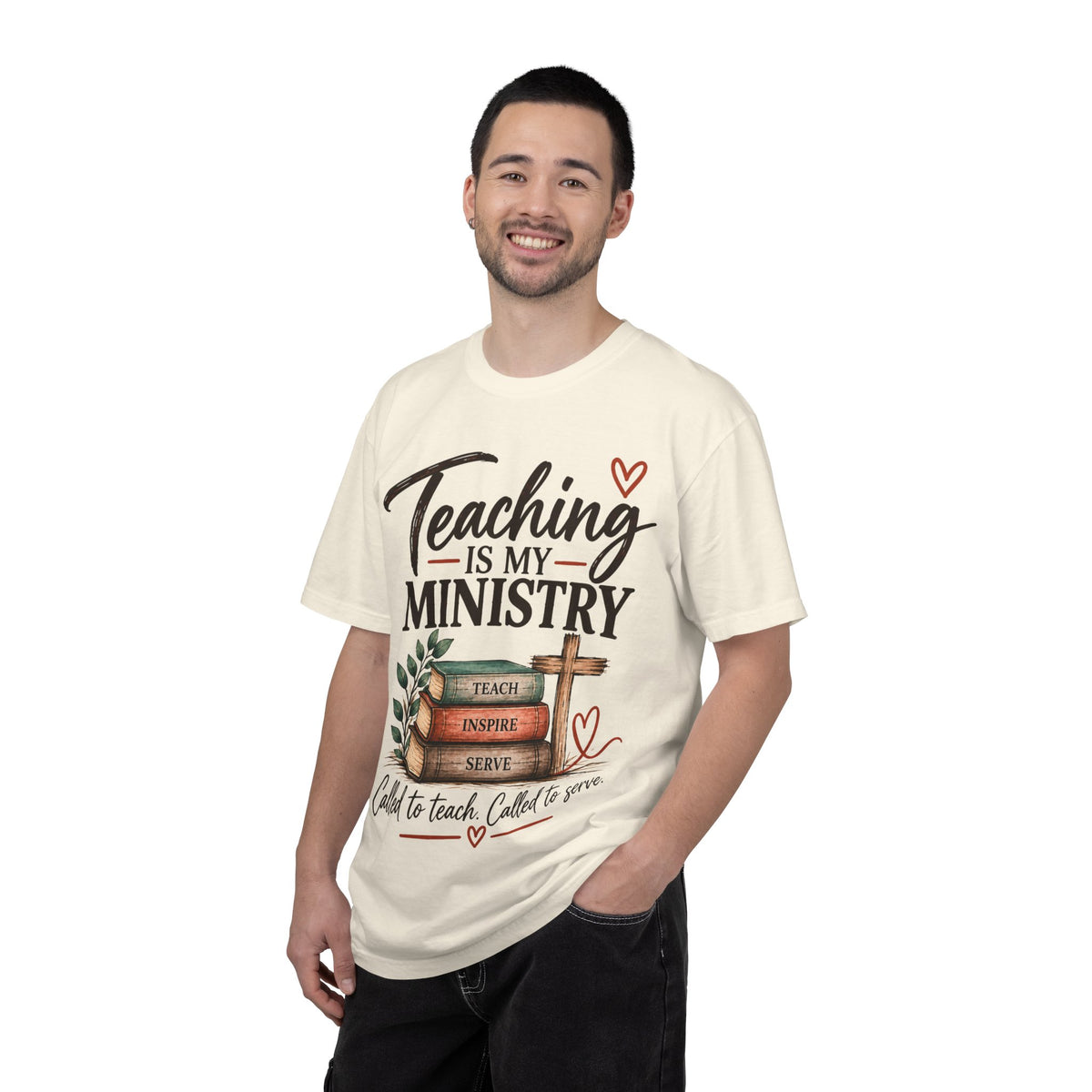 Teaching Is My Ministry — Comfort Colors Teacher T-Shirt | Inspired by Teachers