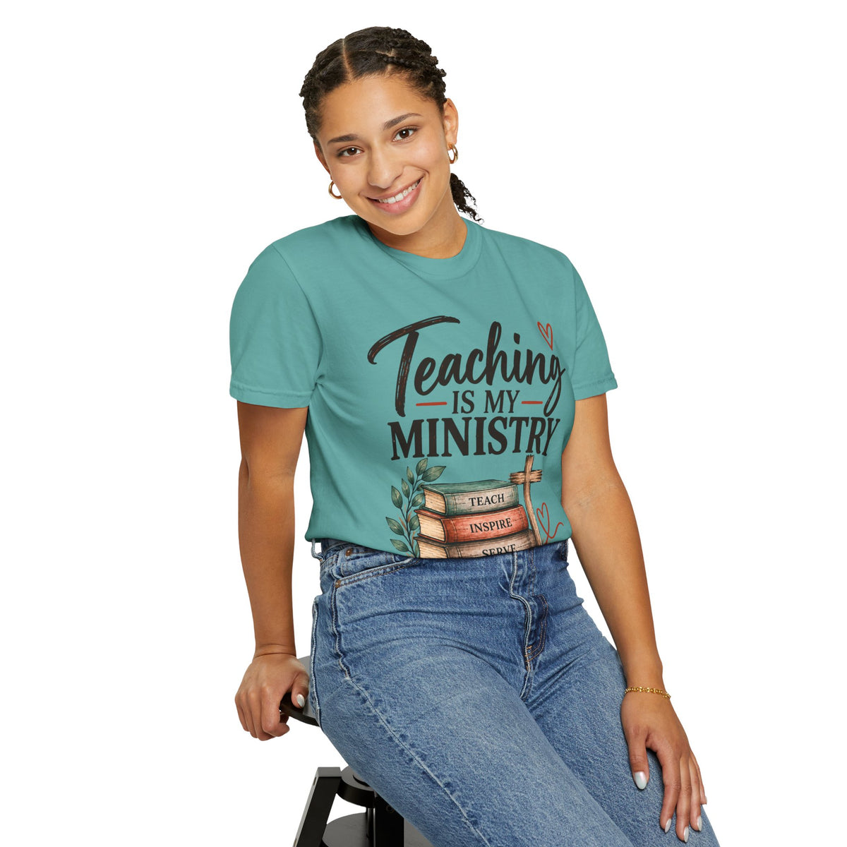 Teaching Is My Ministry — Comfort Colors Teacher T-Shirt | Inspired by Teachers