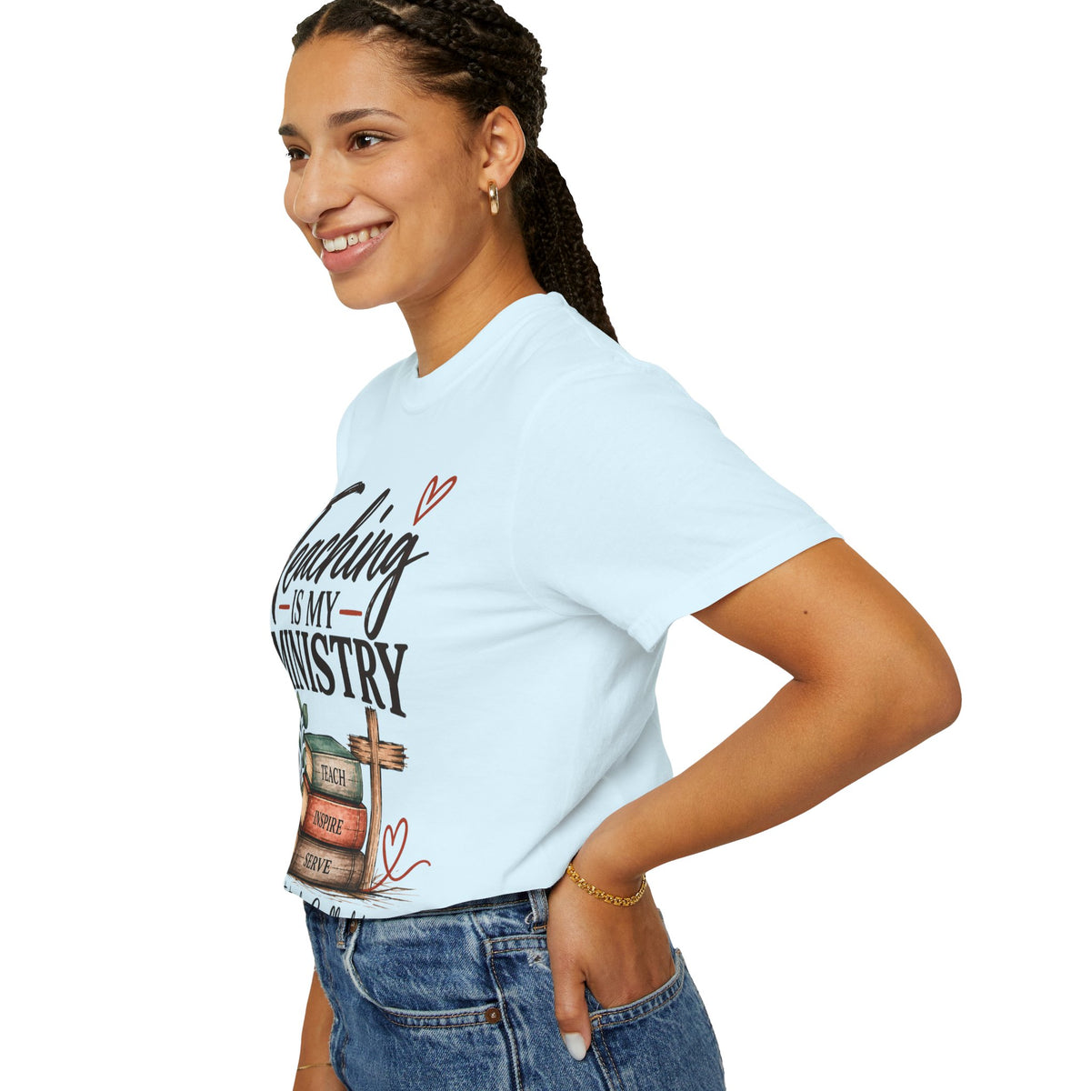 Teaching Is My Ministry — Comfort Colors Teacher T-Shirt | Inspired by Teachers