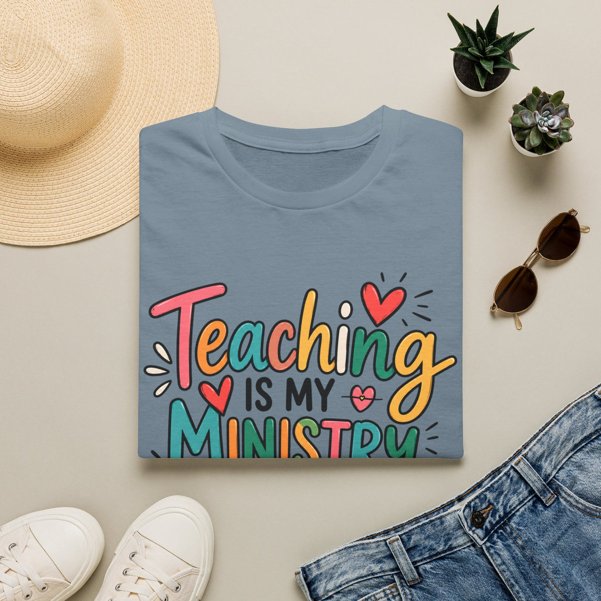 Teaching Is My Ministry — Fun Teacher T-Shirt | Inspired by Teachers