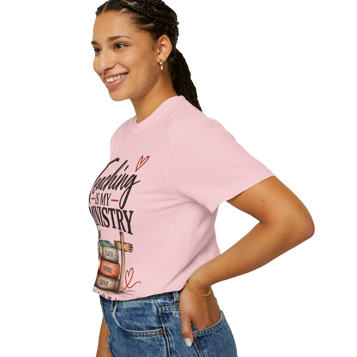 Teaching Is My Ministry — Comfort Colors Teacher T-Shirt | Inspired by Teachers