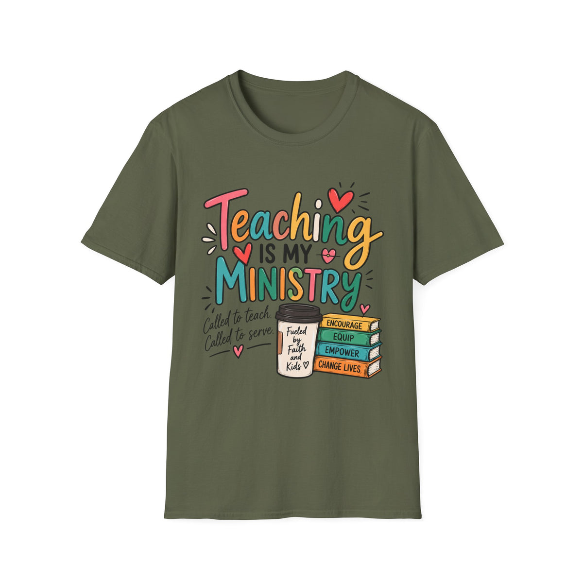 Teaching Is My Ministry — Fun Teacher T-Shirt | Inspired by Teachers