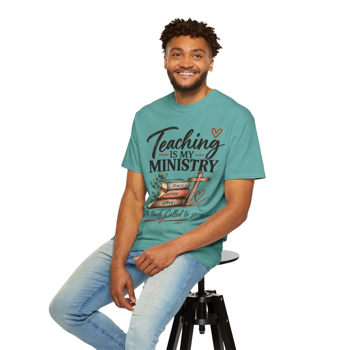Teaching Is My Ministry — Comfort Colors Teacher T-Shirt | Inspired by Teachers