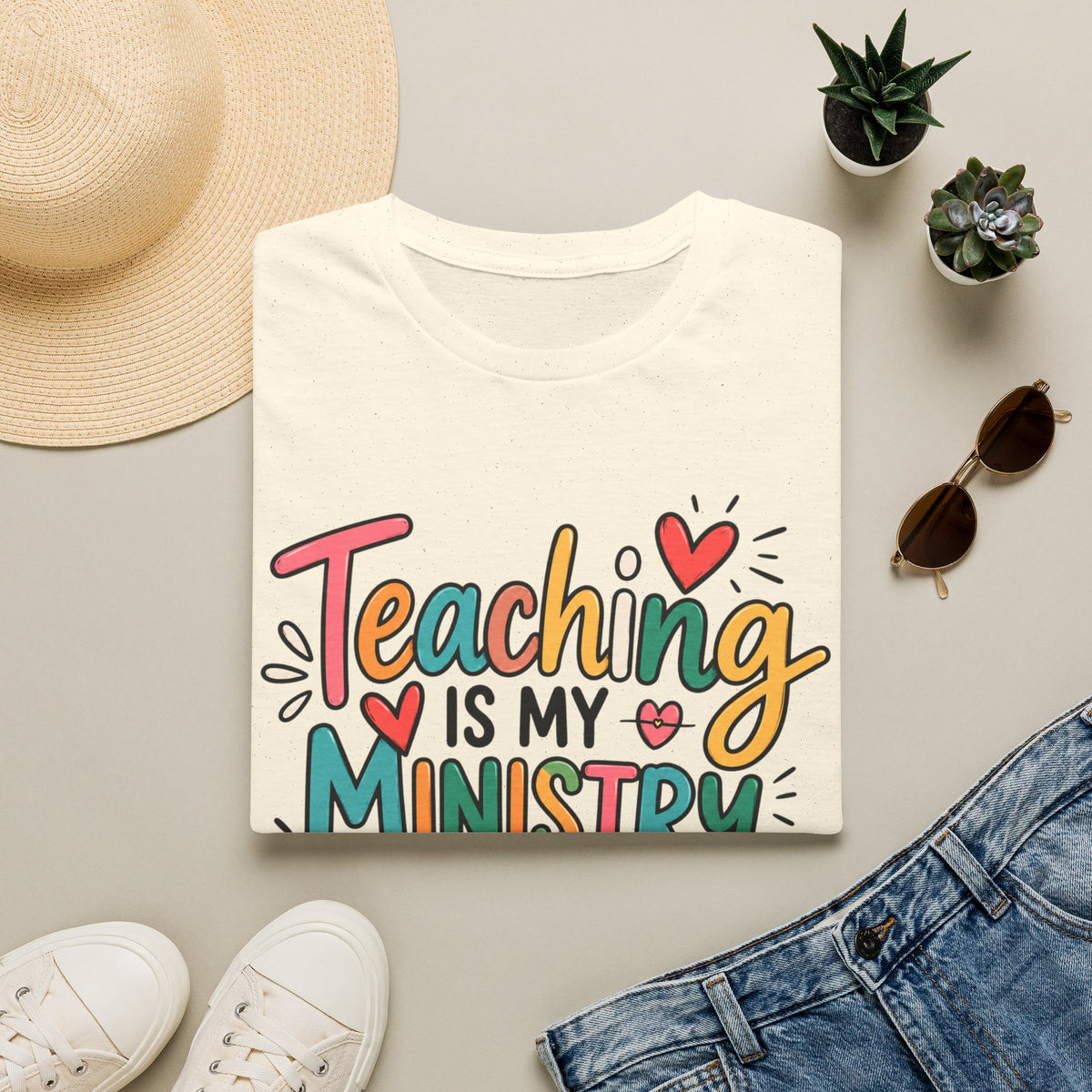 Teaching Is My Ministry — Fun Teacher T-Shirt | Inspired by Teachers