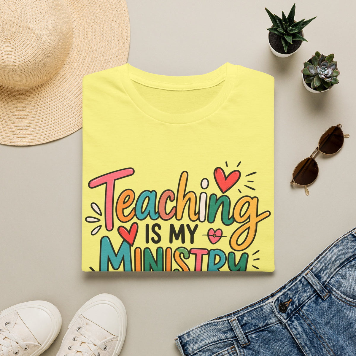 Teaching Is My Ministry — Fun Teacher T-Shirt | Inspired by Teachers