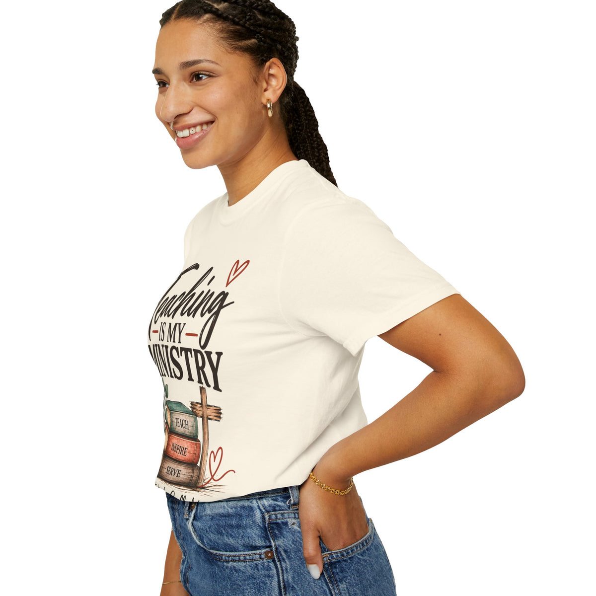 Teaching Is My Ministry — Comfort Colors Teacher T-Shirt | Inspired by Teachers