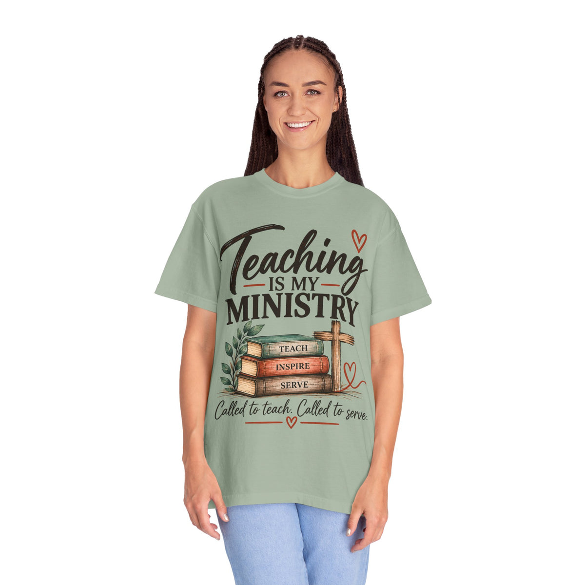 Teaching Is My Ministry — Comfort Colors Teacher T-Shirt | Inspired by Teachers