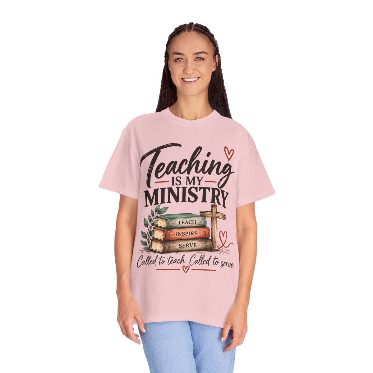 Teaching Is My Ministry — Comfort Colors Teacher T-Shirt | Inspired by Teachers