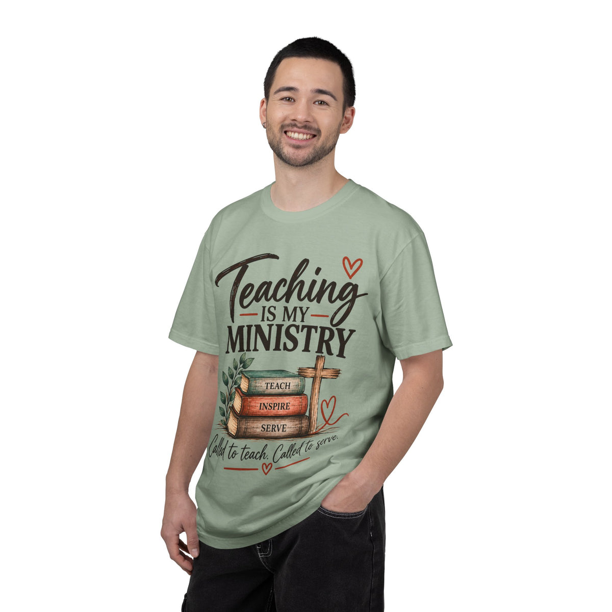 Teaching Is My Ministry — Comfort Colors Teacher T-Shirt | Inspired by Teachers