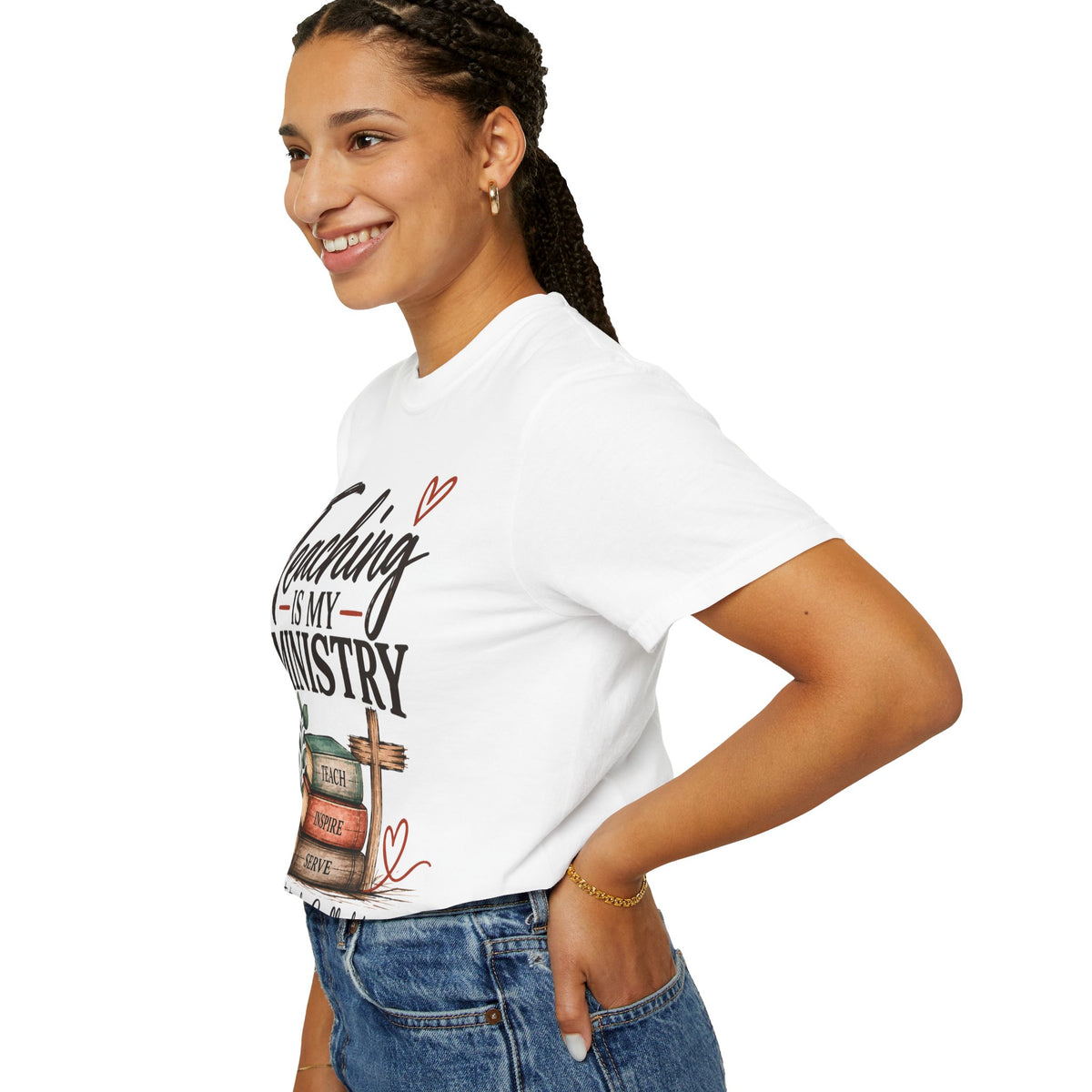 Teaching Is My Ministry — Comfort Colors Teacher T-Shirt | Inspired by Teachers