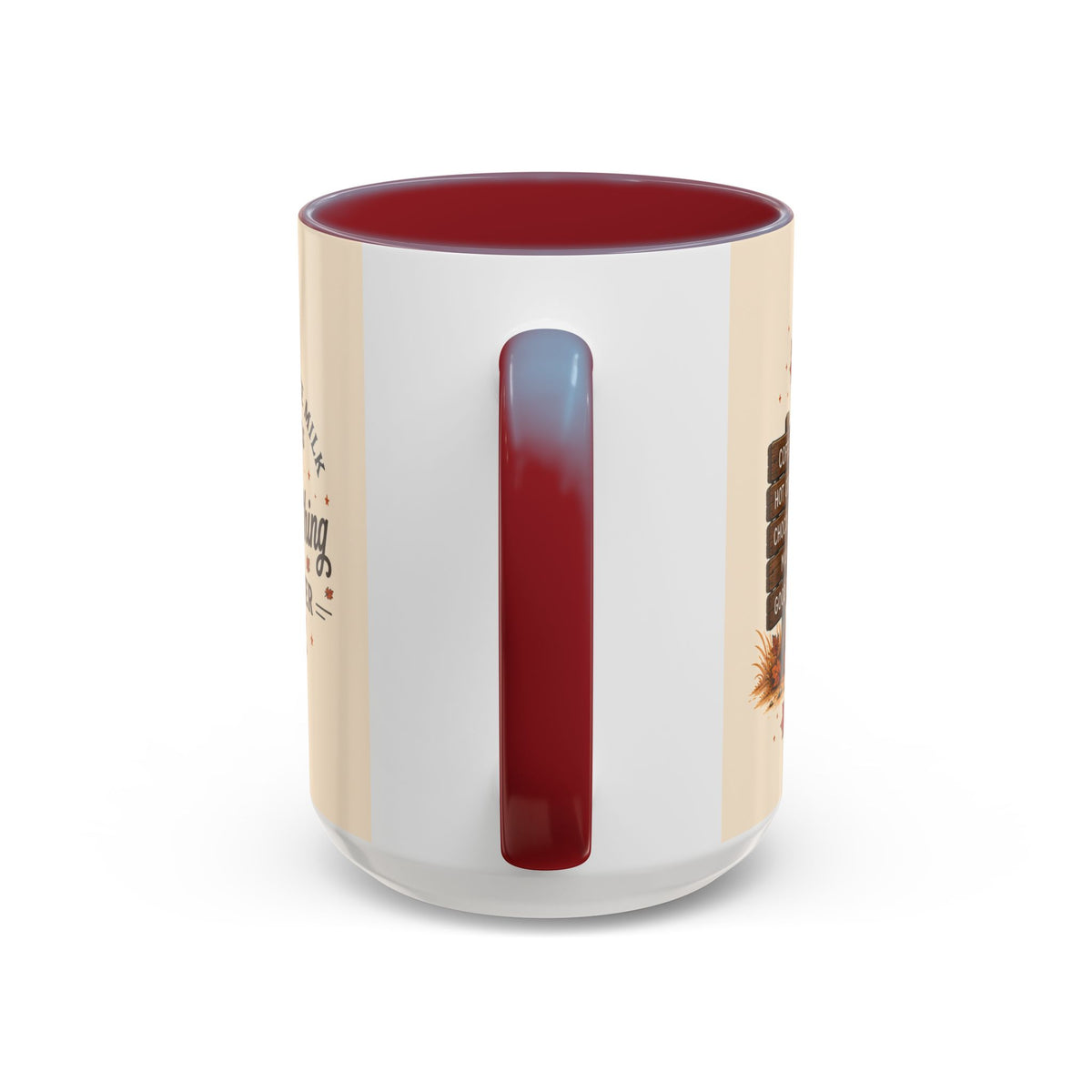 Chocolate Milk Run 15 oz Accent Mug | Cozy Fall Coffee Mug