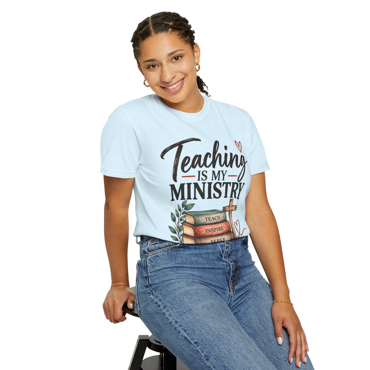 Teaching Is My Ministry — Comfort Colors Teacher T-Shirt | Inspired by Teachers