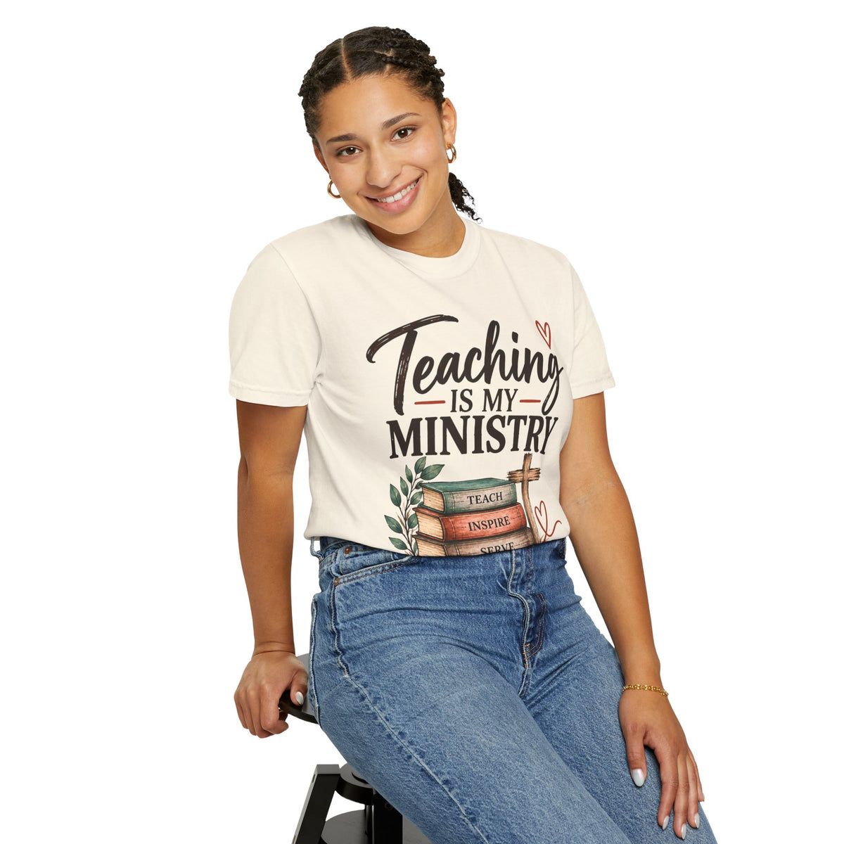 Teaching Is My Ministry — Comfort Colors Teacher T-Shirt | Inspired by Teachers