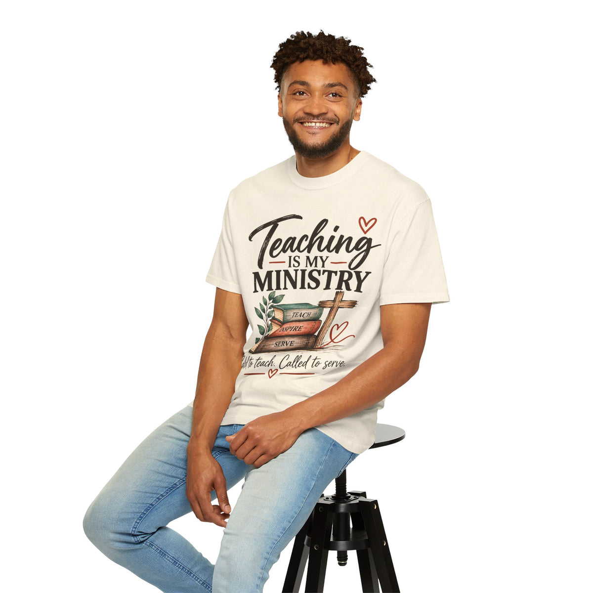 Teaching Is My Ministry — Comfort Colors Teacher T-Shirt | Inspired by Teachers