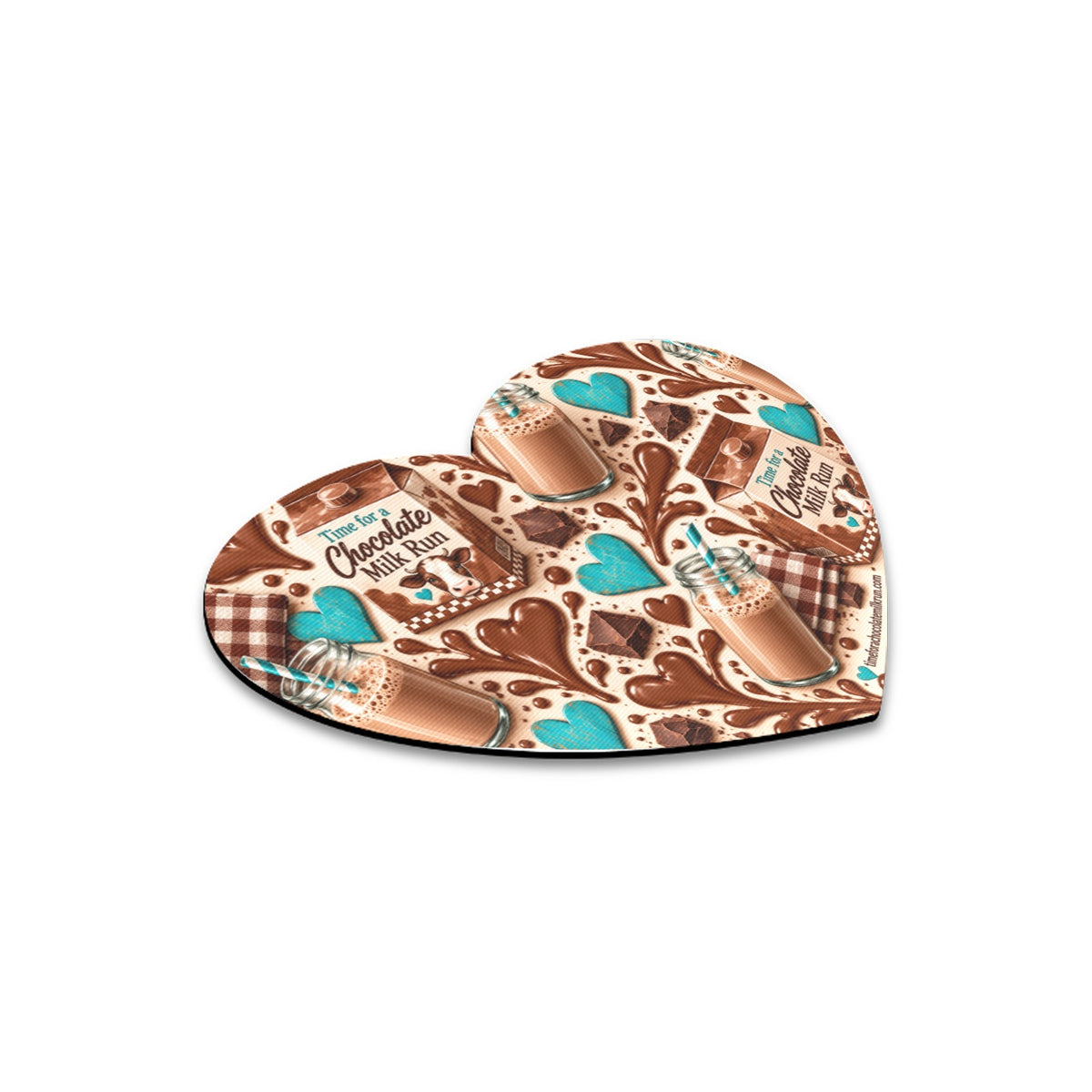 Heart-shaped Mousepad (Made In USA)