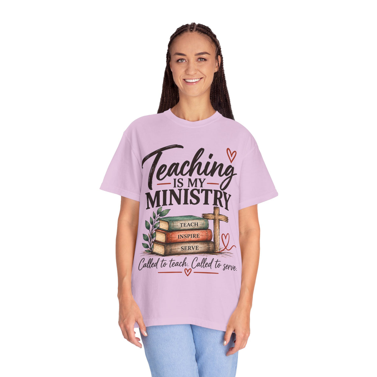 Teaching Is My Ministry — Comfort Colors Teacher T-Shirt | Inspired by Teachers