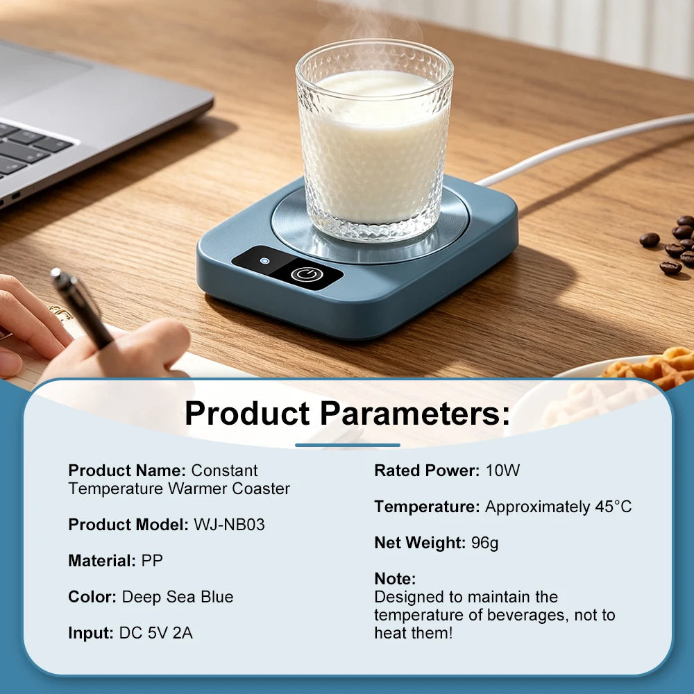 T4CMR Coffee & Chocolate Milk Mug Warmer – Constant Temperature