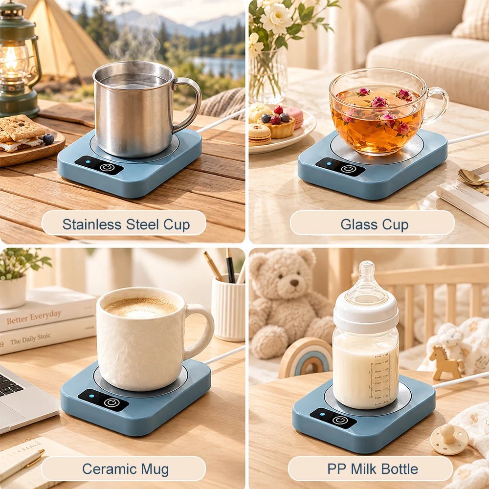 T4CMR Coffee & Chocolate Milk Mug Warmer – Constant Temperature